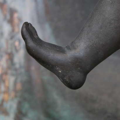 Fontana Bronzeskulptur Italien 20.Jahrhundert.