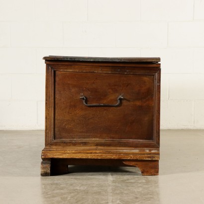 Storage Bench Walnut Manufactured in Italy 18th Century