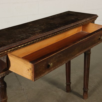 Petite Console Differentes Essences de Bois Italie Première Moitié'900