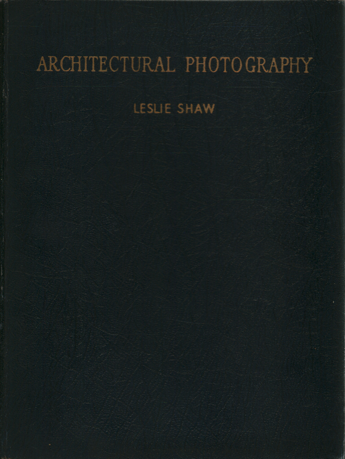 La photographie d'architecture, s.un.