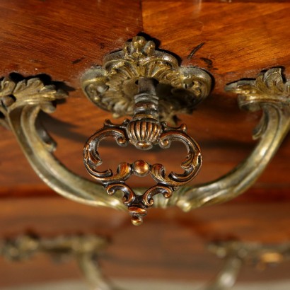 French Chest of Drawers Mahogany Mid 18th Century