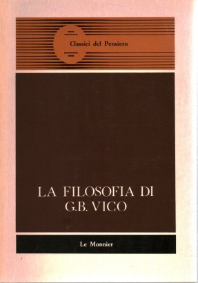 La filosofia di G. B. Vico