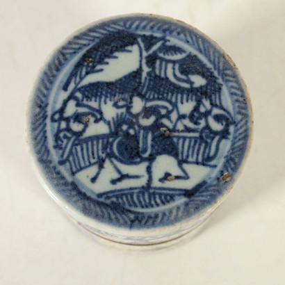 Boîte Porcelaine Chine Fin XIXème siècle