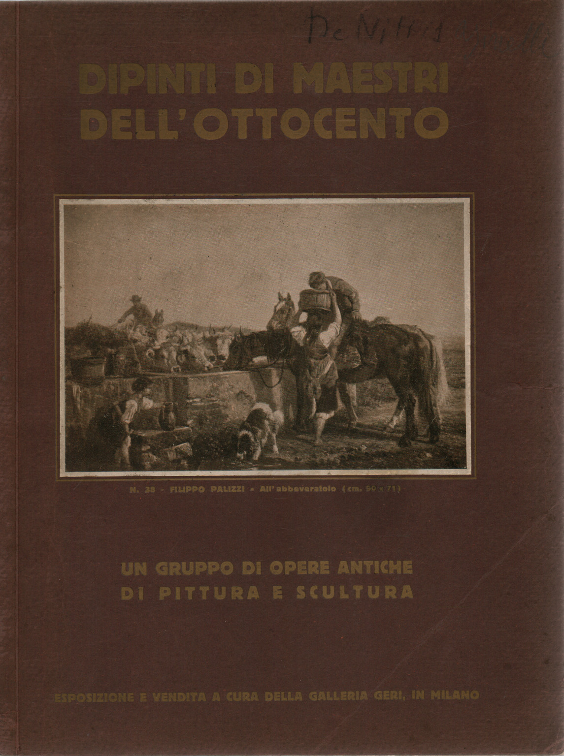 Dipinti di Maestri dell'Ottocento, s.a.