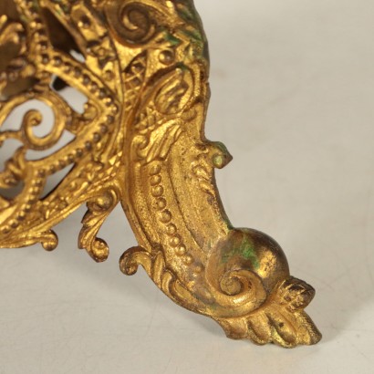 Paire de Candèlabre Bronze doré Italie Fin'800- Début'900