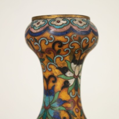 Decorated Cloisonne Vase China 20th Century