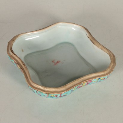 Decorated Porcelain Box China 20th Century