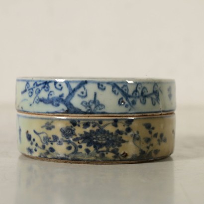 Boîte Porcelaine Chine Fin XIXème siècle