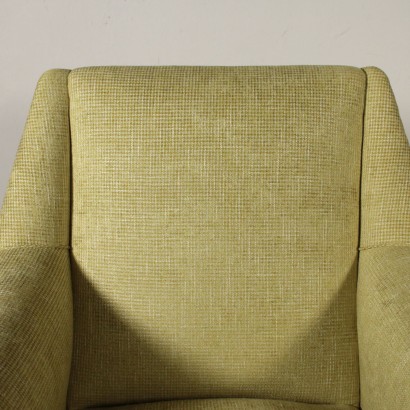 Pair of Armchairs Velvet Upholstery Foam Vintage Italy 1960s