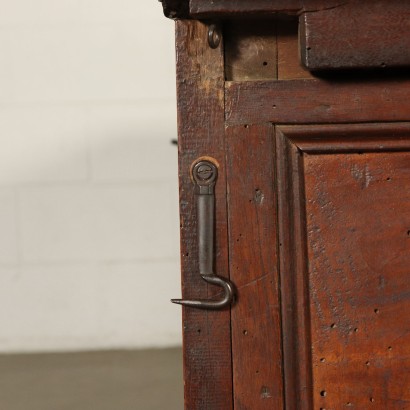 Storage Bench Maple Walnut Lombardy Italy Late 1600s