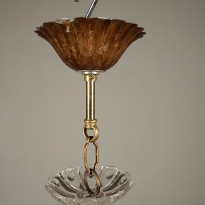 Chandelier Glass Pendants Italy First Half of 1900s