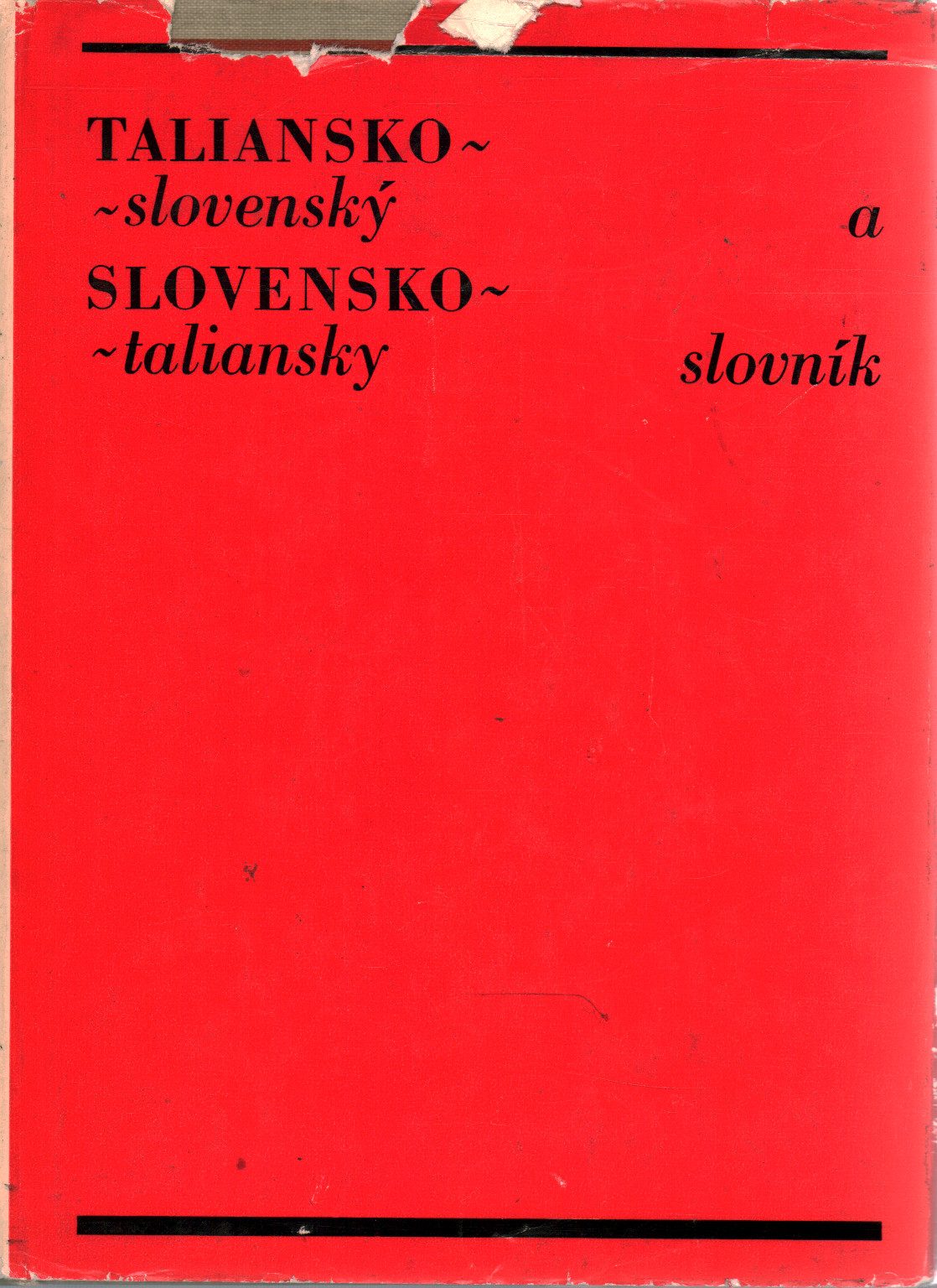 Taliansko-slovensky a slovensko-taliansky, s.a.