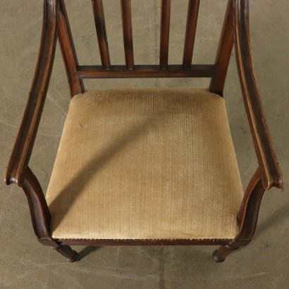 Neoclassical Armchair Walnut Italy 18th Century