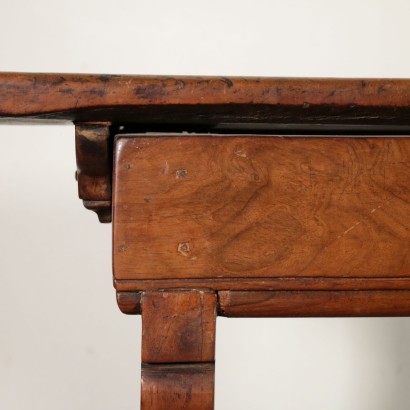 Small Refectory Table Walnut Italy 20th Century