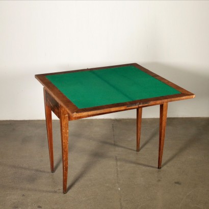 Petite Table Directoire Noyer Fabriqué en Italie Premier '800