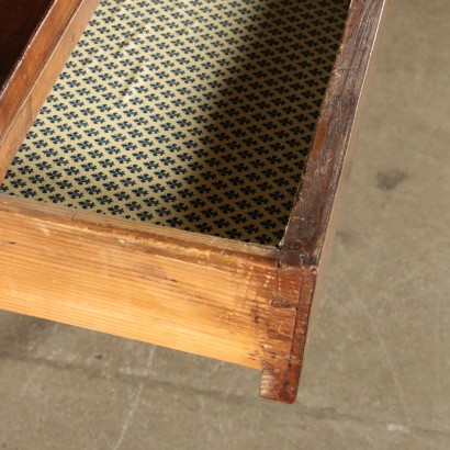 Petite Table Directoire Noyer Fabriqué en Italie Premier '800