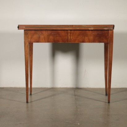 Petite Table Directoire Noyer Fabriqué en Italie Premier '800