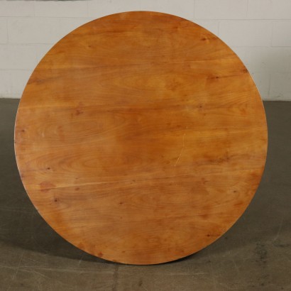 Revival Round Table Cherry Italy 20th Century