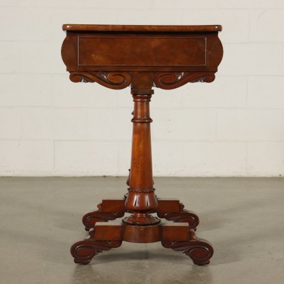 Petite Table Victorian Palissandre Acajou Angleterre Moitié '800