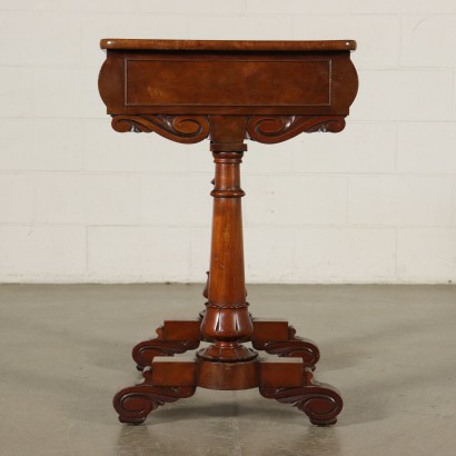 Game Table Mahogany Rosewood England Mid 1800s