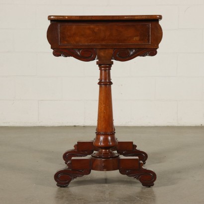 Game Table Mahogany Rosewood England Mid 1800s