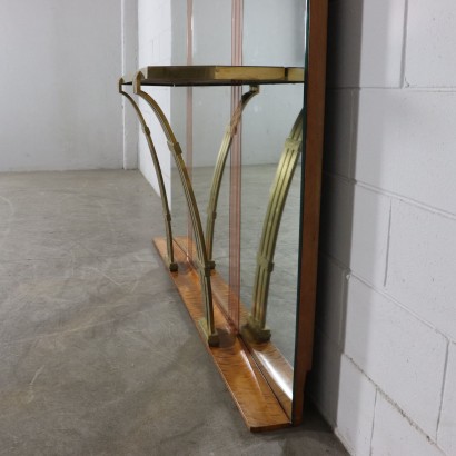 Console Table with Mirror Vintage France 1930s-1940s