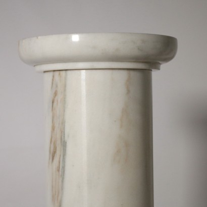 Pair of Marble Columns Italy 20th Century