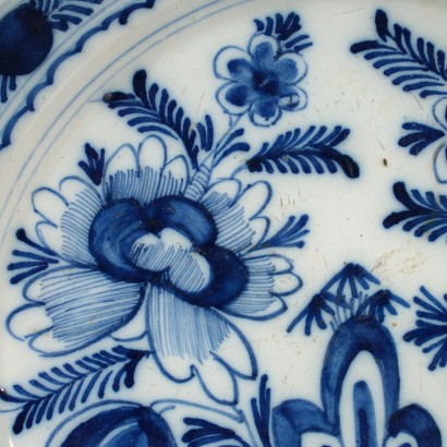 Assiette Majolique Delft Pays Bas '700 -'800