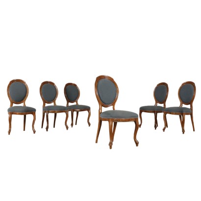 Groupe de 6 chaises