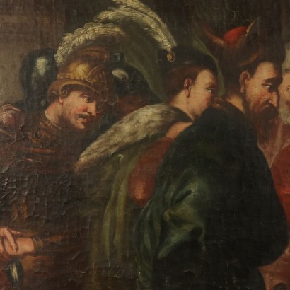 Queen Tomyris receives the head of Cyrus Oil Painting 18th Century