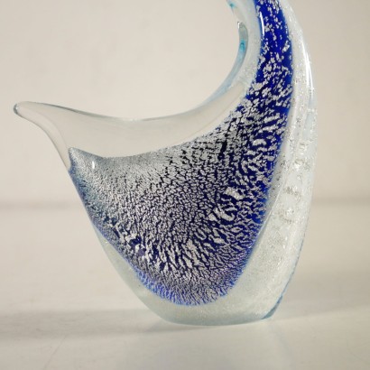 Blown Glass Swans Rosis Manufacture Murano Italy 20th Century