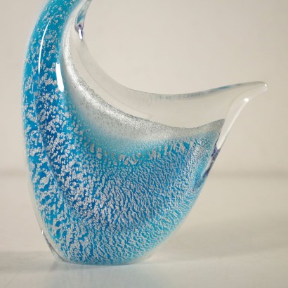 Blown Glass Swans Rosis Manufacture Murano Italy 20th Century