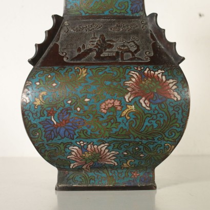 Paire de Vases de Type Shippo Période Meiji (1868-1912)