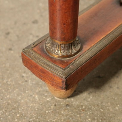 Revival Coffee Table Mahogany Italy First Half of 1900s