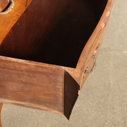 Revival Chest of Drawers Walnut Rosewood First Half of 1900s