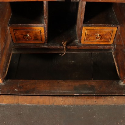 Bureau Bookcase with Inlays Italy First Half of 1700s