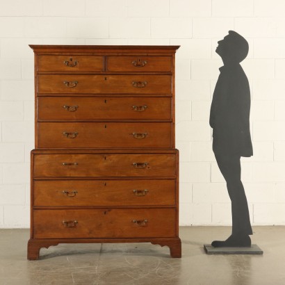 Chest of Drawers Mahogany England Late 1800s