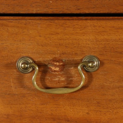 Commode à deux Corps Acajou Angleterre Fin '800