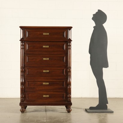 Chest of Drawers Walnut Italy 19th Century