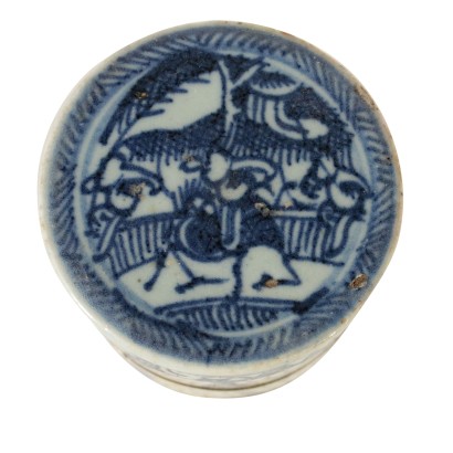 Porzellandose mit Deckel China 19.Jahrhundert