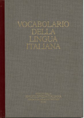 Vocabolario della lingua italiana CD-ROM