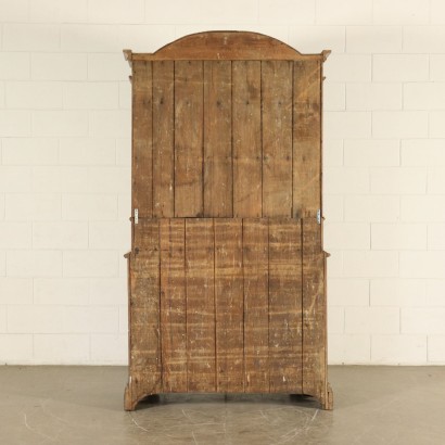 Chest of Drawers with Upper Case Maple Inlays Spain 18th Century