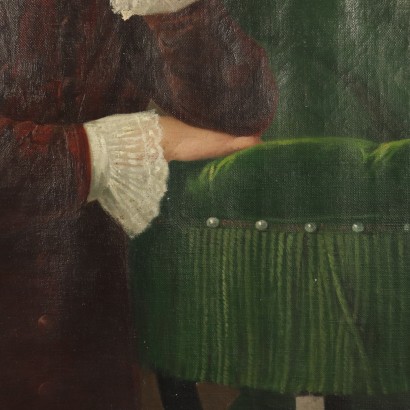 Porträt eines jungen Mädchens Ölgemälde 20. Jahrhundert