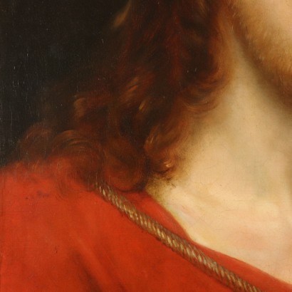 Joseph Chabord Ecce Homo Oil on Painting 1845