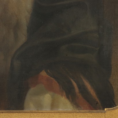 Porträt einer Frau Ölgemälde 19. Jahrhundert