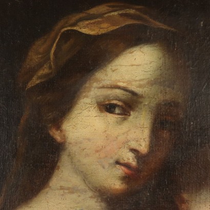 Madonna mit Kind Ölgemälde 18. Jahrhundert