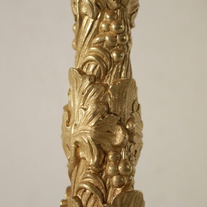 Lampe de Table Bronze Doré Ciselé Premièr '900