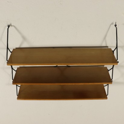 Wall Shelving Unit Isa Production Vintage Italy 1950s