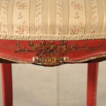 Paire de Chaises Chinoiserie Fabriqué en Italie '900