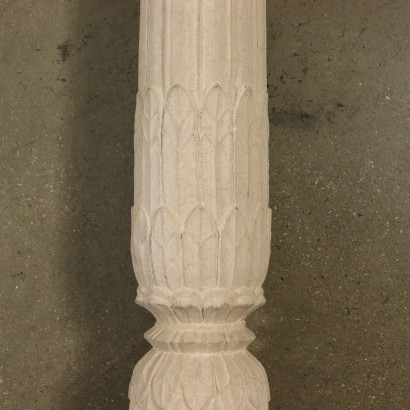 Pair of Columns with Stone Shelves Italy 20th Century